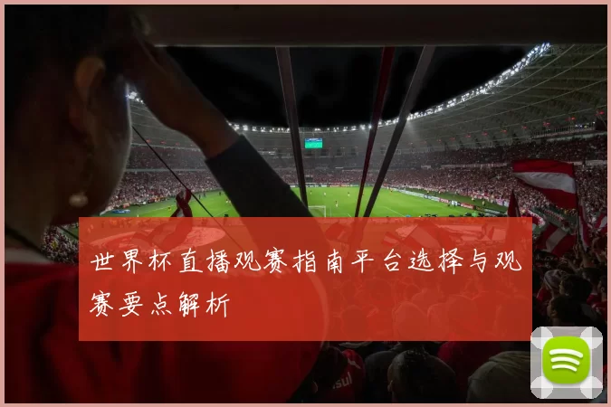 世界杯直播观赛指南平台选择与观赛要点解析