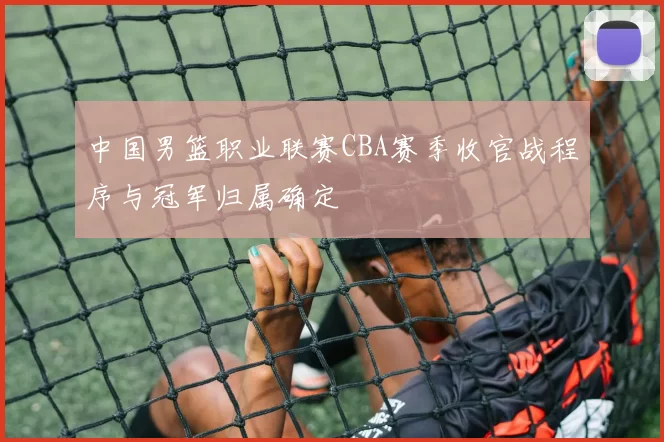 中国男篮职业联赛CBA赛季收官战程序与冠军归属确定