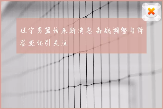 辽宁男篮传来新消息 备战调整与阵容变化引关注